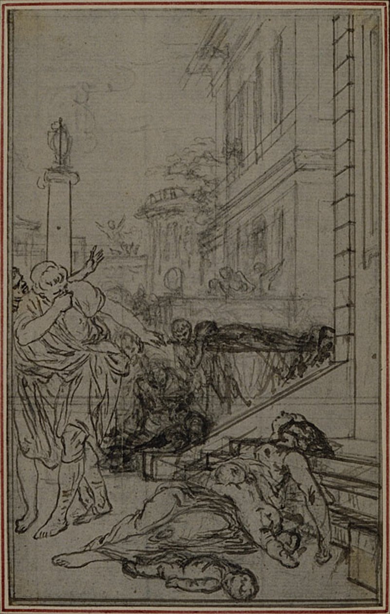 Study for the Vignette of Lucretius