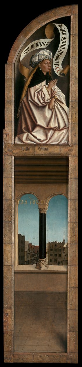 Erythraean Sibyl, from the exterior of the left wing of the Ghent Altarpiece by Hubert & Jan van (1390 1441) Eyck