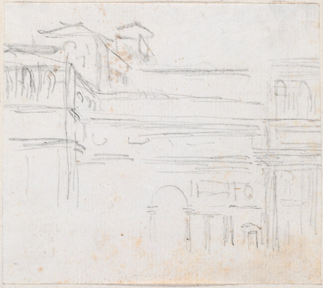 Villa Medici by Hubert Robert