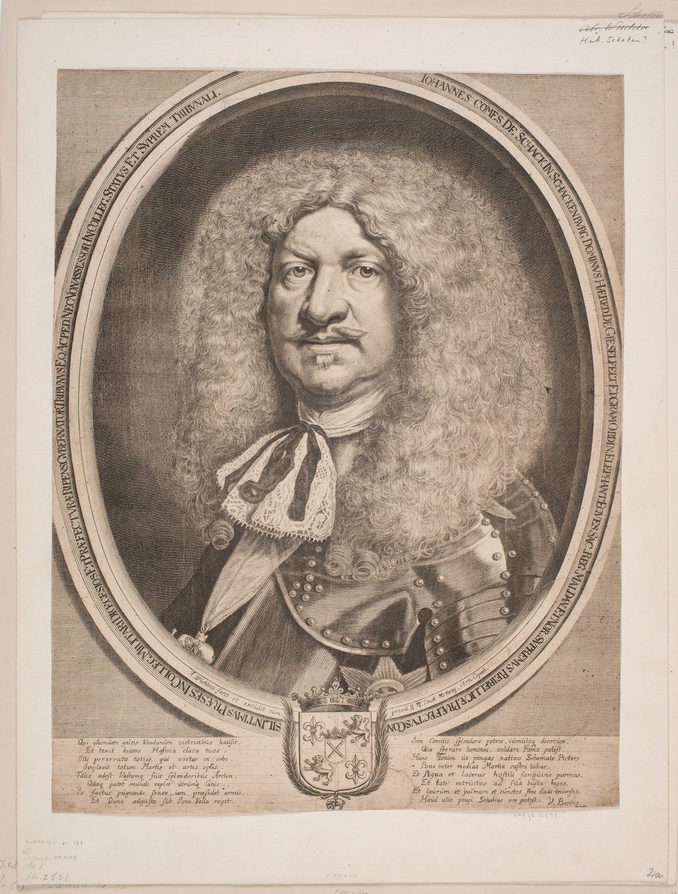 Hans Schack by Hubert Schaten