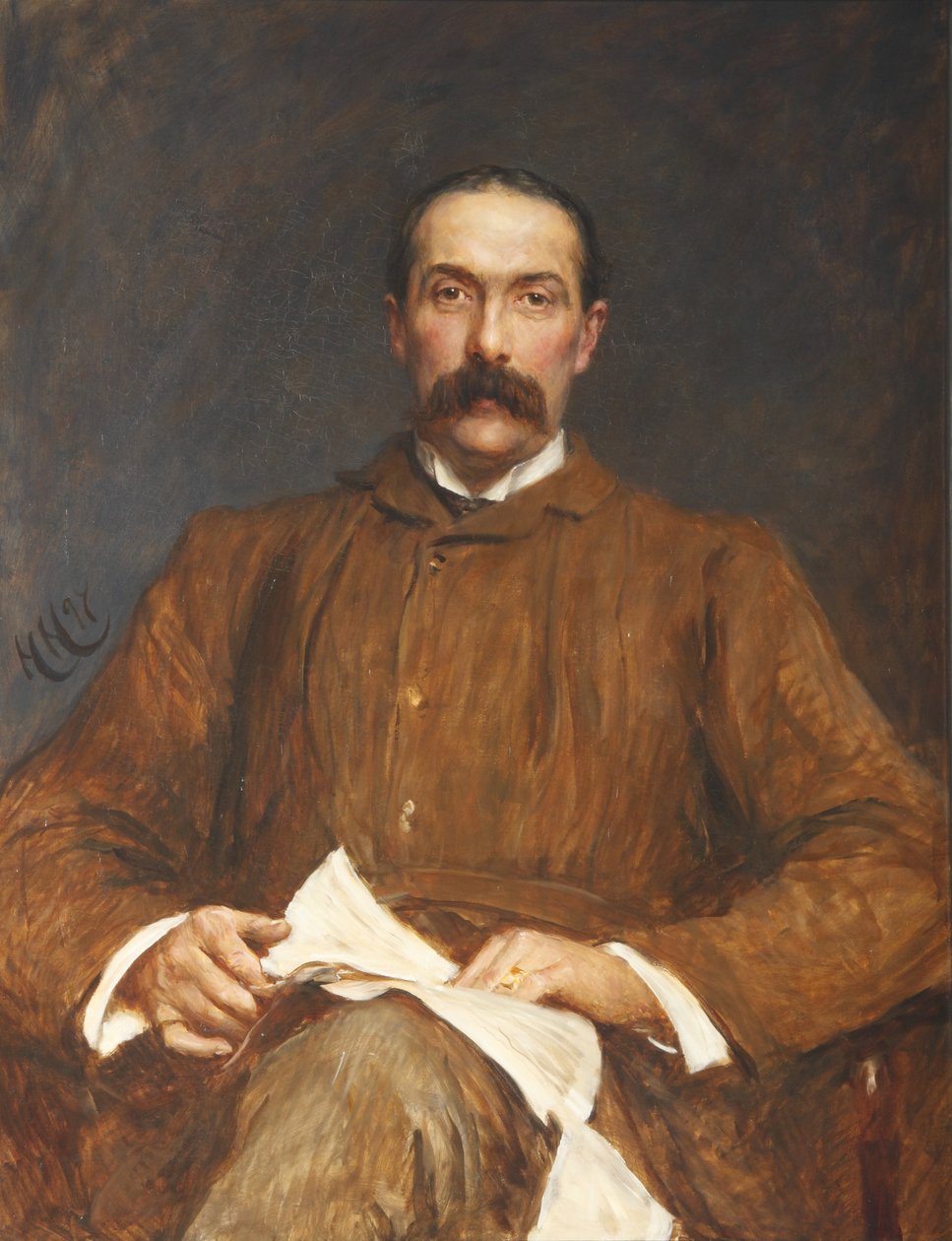 William Leonard Courtney by Hubert von Herkomer