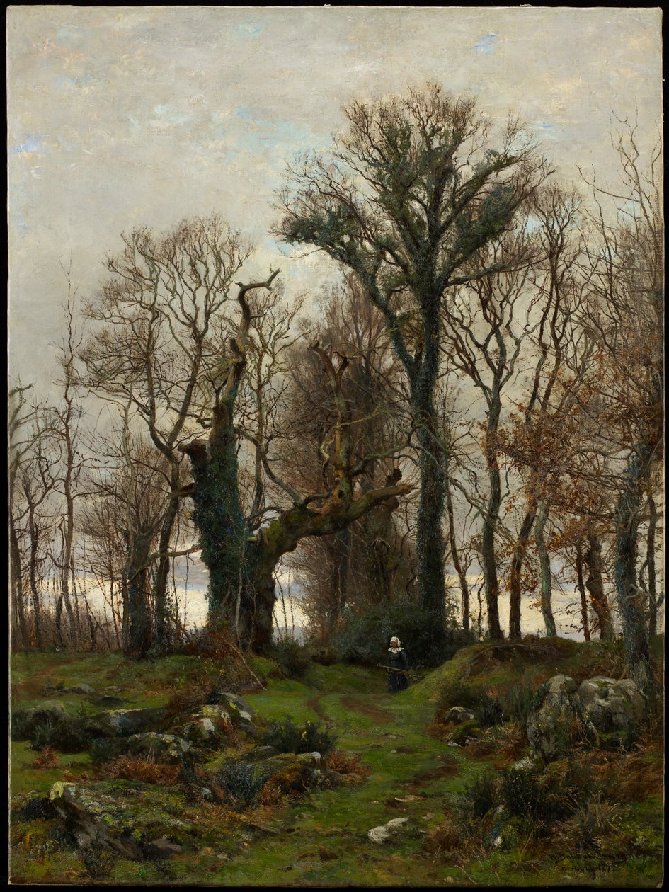 Edge of the Moor, Brittany by Hugh Bolton Jones