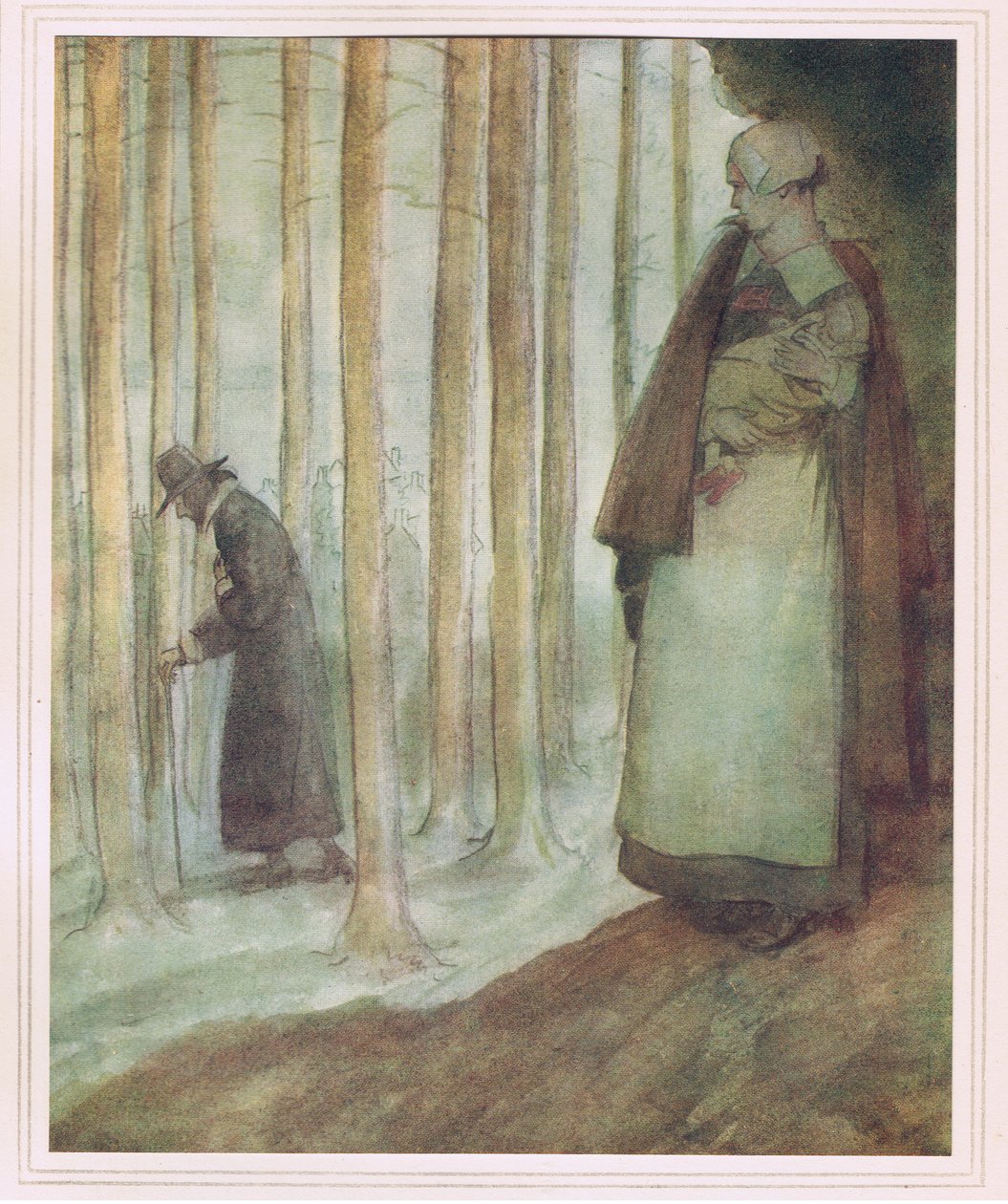 There Dwelt, There Trode, the Feet of One by Hugh Thomson