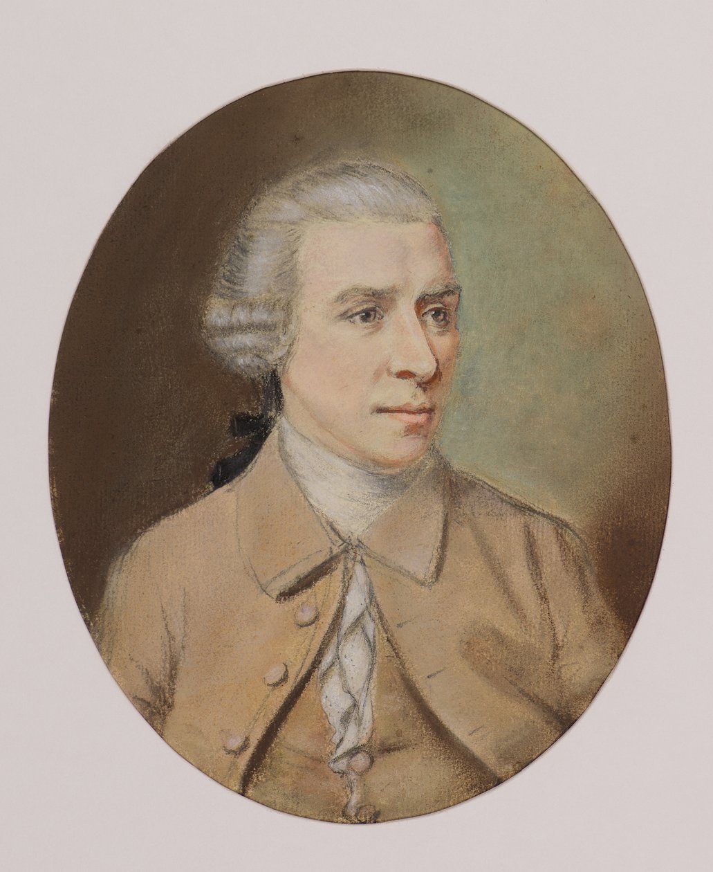 Portrait of a Man (or Gavin Hamilton) by Hugh Douglas (manner of) Hamilton
