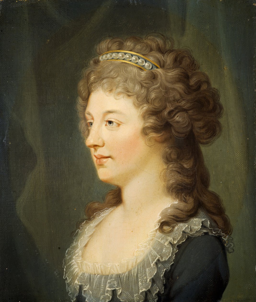 Portrait of Charlotte Stuart, Duchess of Albany (1753-1789) by Hugh Douglas Hamilton