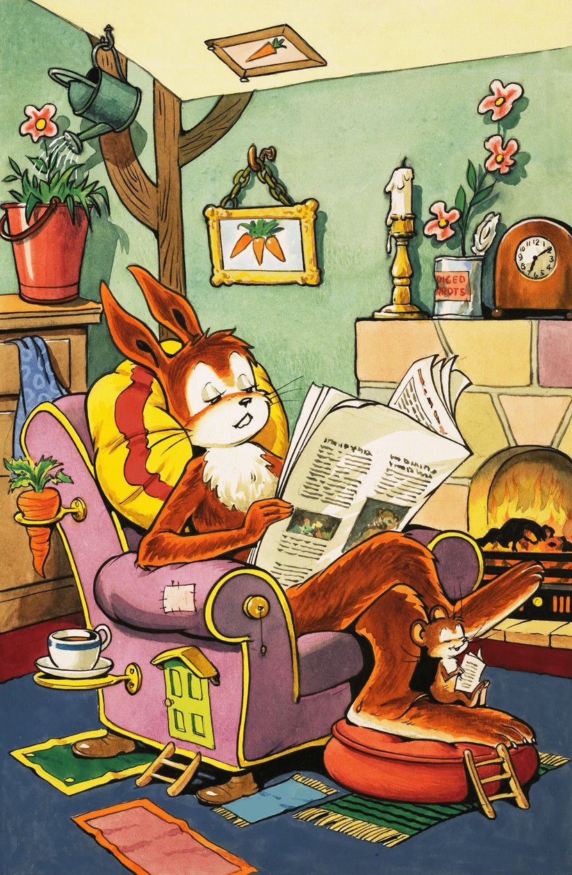 Harold Hare by Hugh McNeill