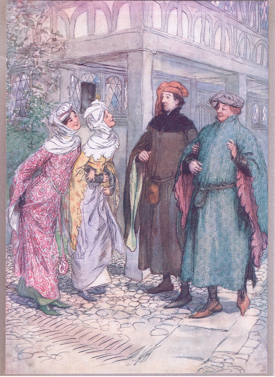 How Now, Sweet Frank! Why Art Thou Melancholy? by Hugh Thomson