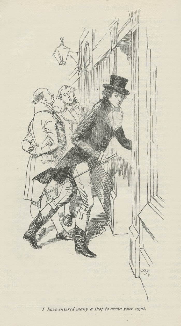 I Have Entered Many a Shop to Avoid Your Sight by Hugh Thomson
