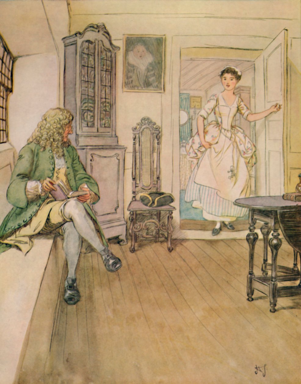 Well, My Kate, I See You Have Changed Your Dress As I Bade You, 1912 by Hugh Thomson