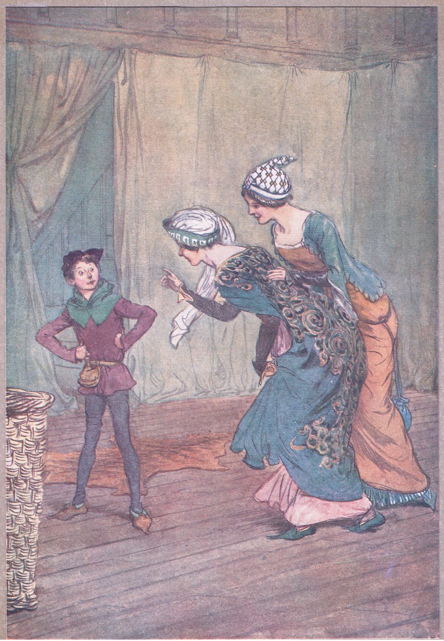 "You little Jack-A-Lent, have you been true to us?", illustration from 