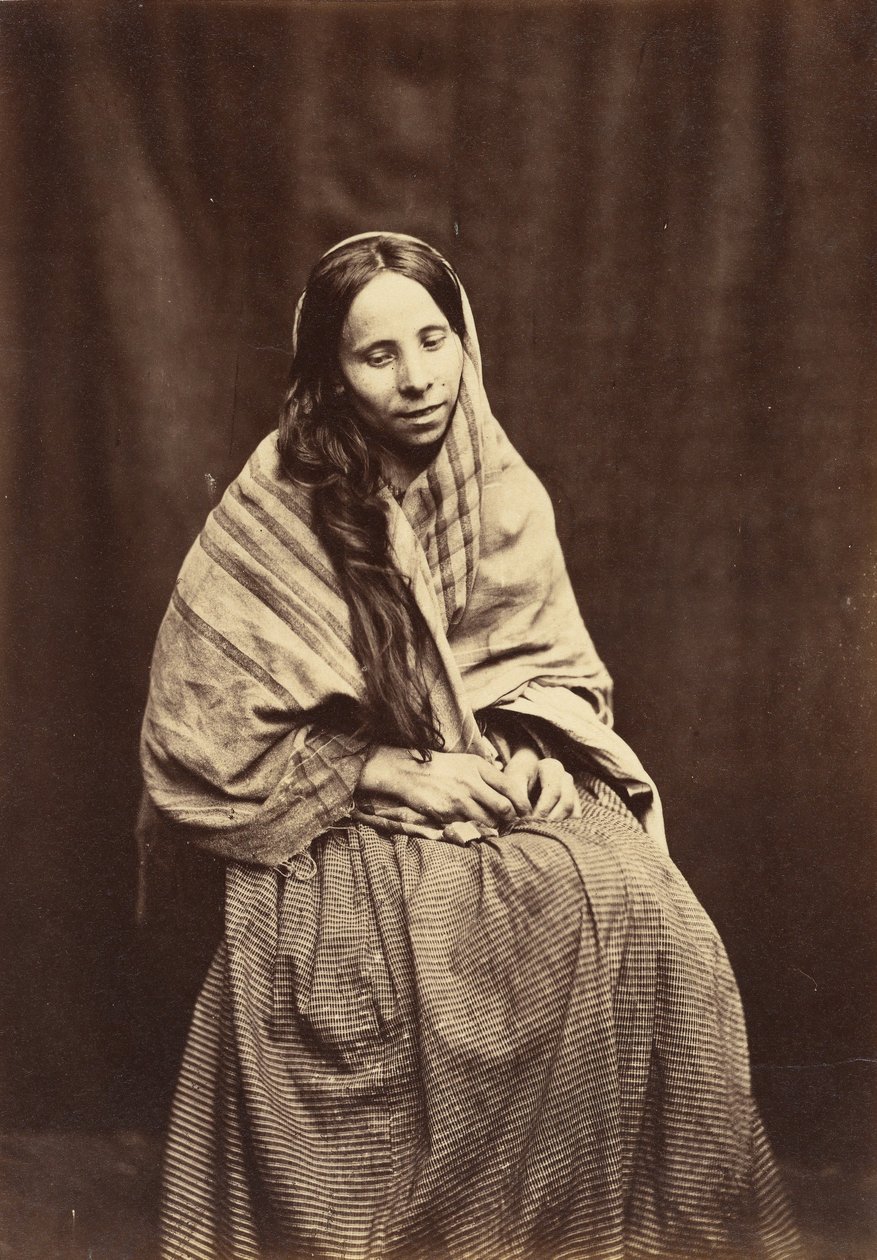 Patient, Surrey County Lunatic Asylum by Hugh Welch Diamond