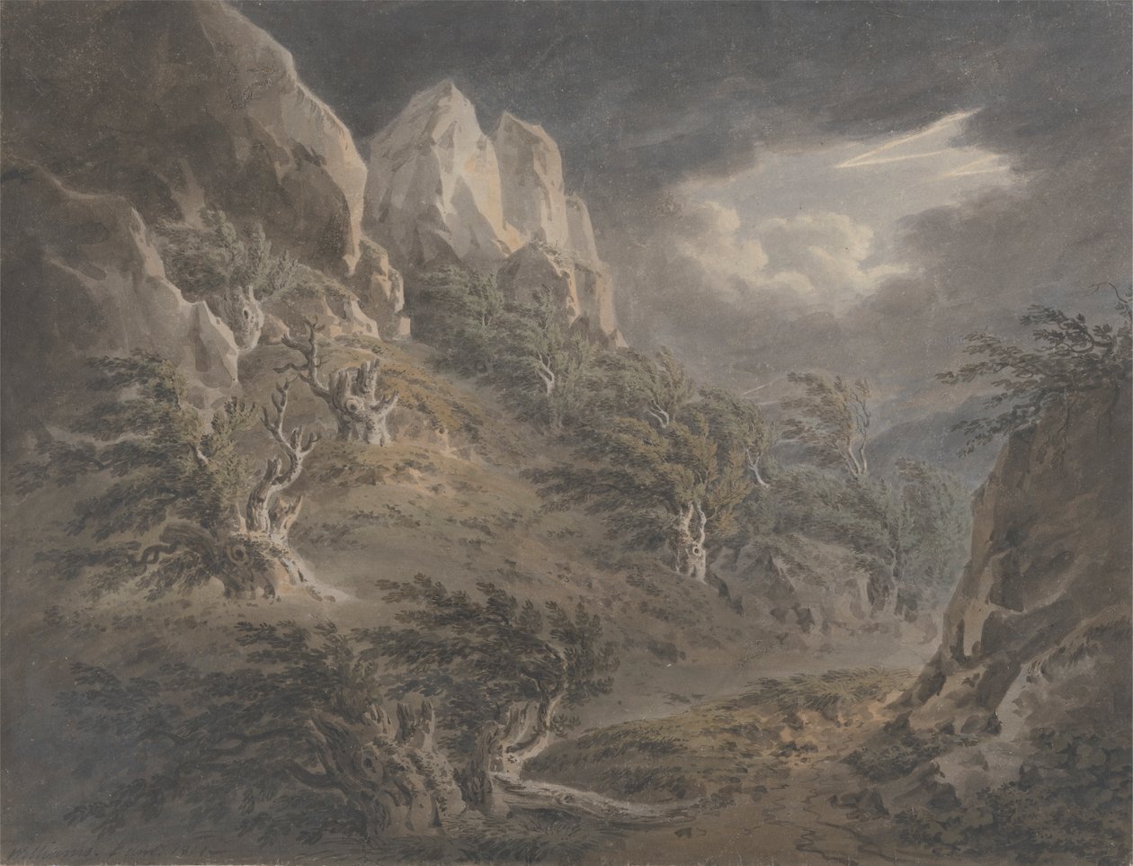 Birnam Wood by Hugh William Grecian Williams