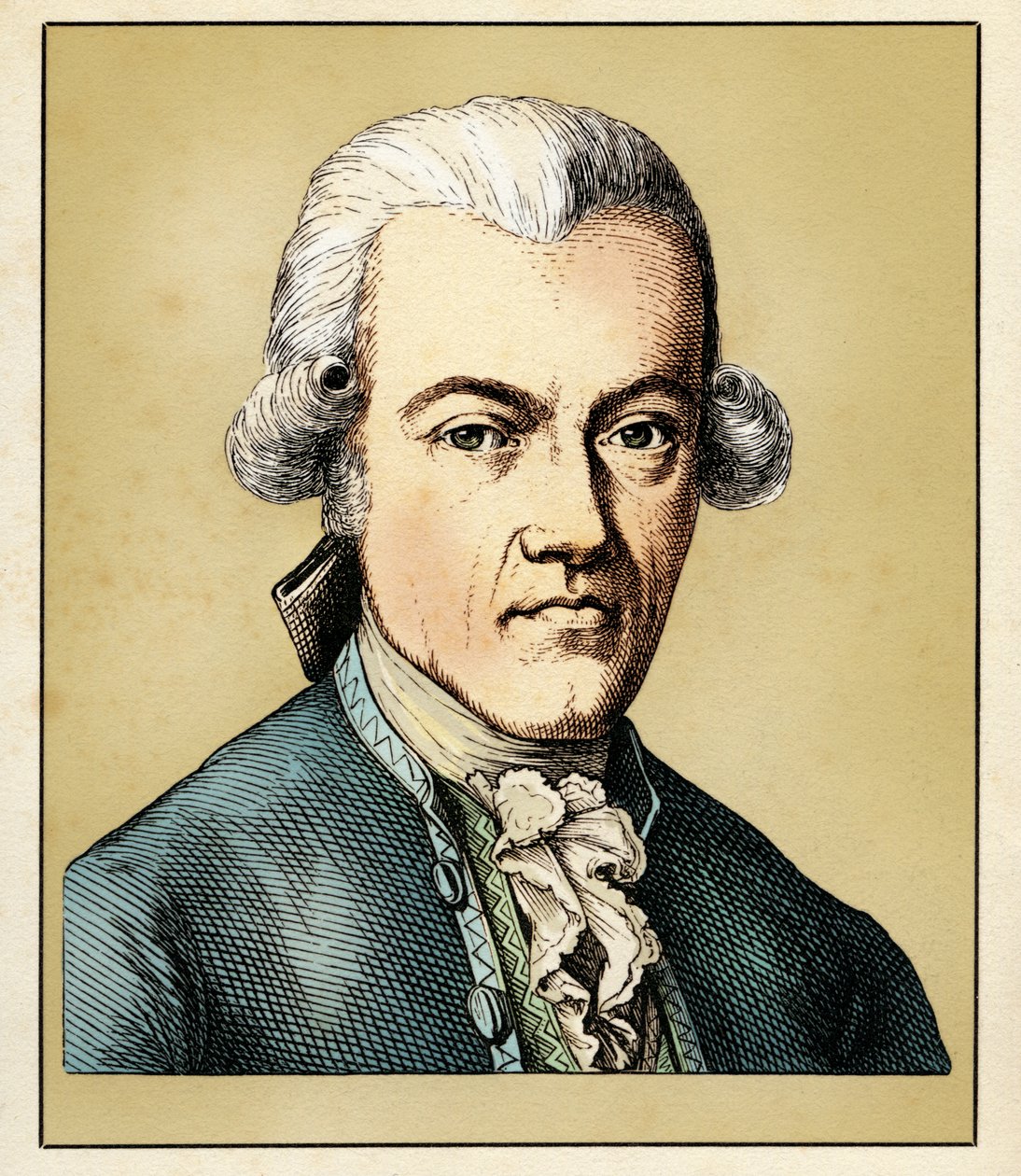 August Ludwig von Schlözer (July 5, 1735 - September 9, 1809) by Hugo Bürkner