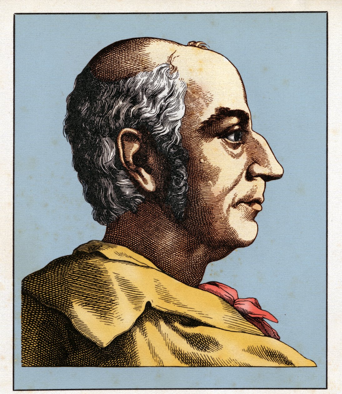 Johann Heinrich Jung-Stilling (12 September 1740-2 April 1817) (engraving) by Hugo Bürkner