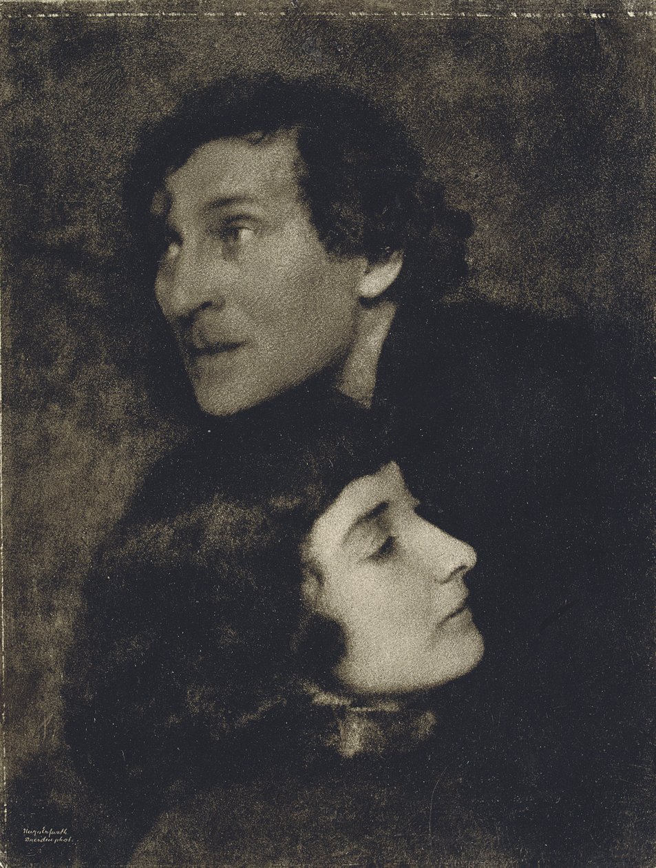 Marc and Bella Chagall by Hugo Erfurth