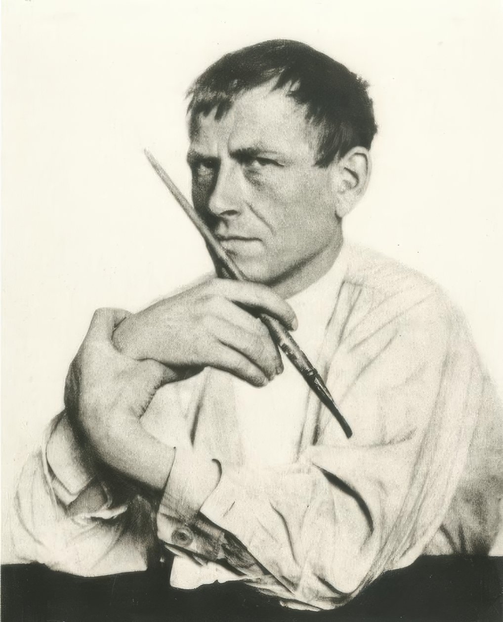Otto Dix, Portrait Photograph / Hugo Erfurth by Hugo Erfurth