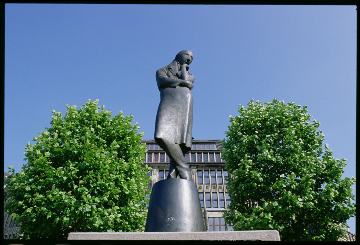 Monument to Heinrich Heine (1797-1856) 1926-33 by Hugo Lederer