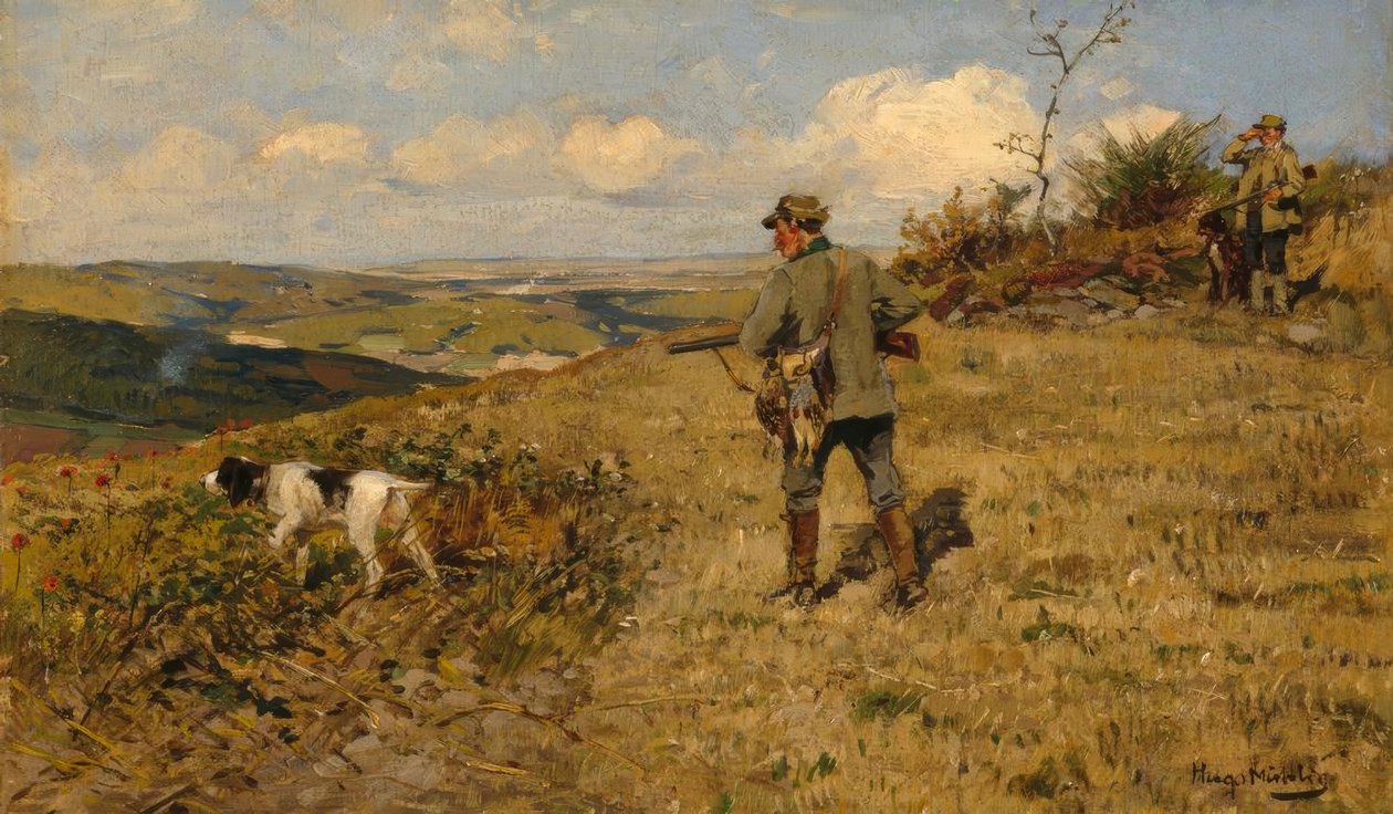 Autumn Hunt by Hugo Muhlig