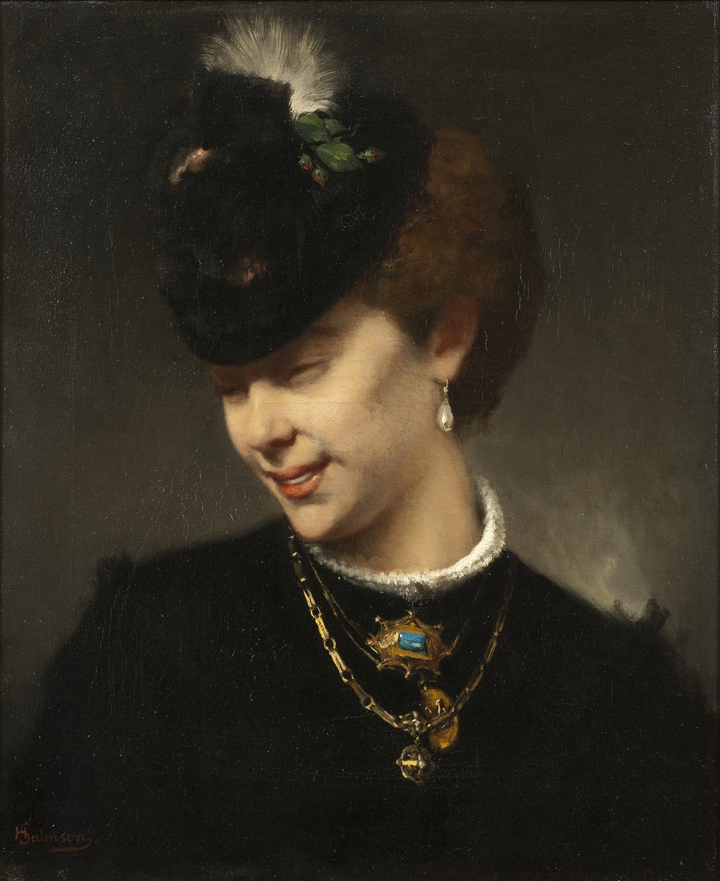 A Parisian Lady by Hugo Salmson