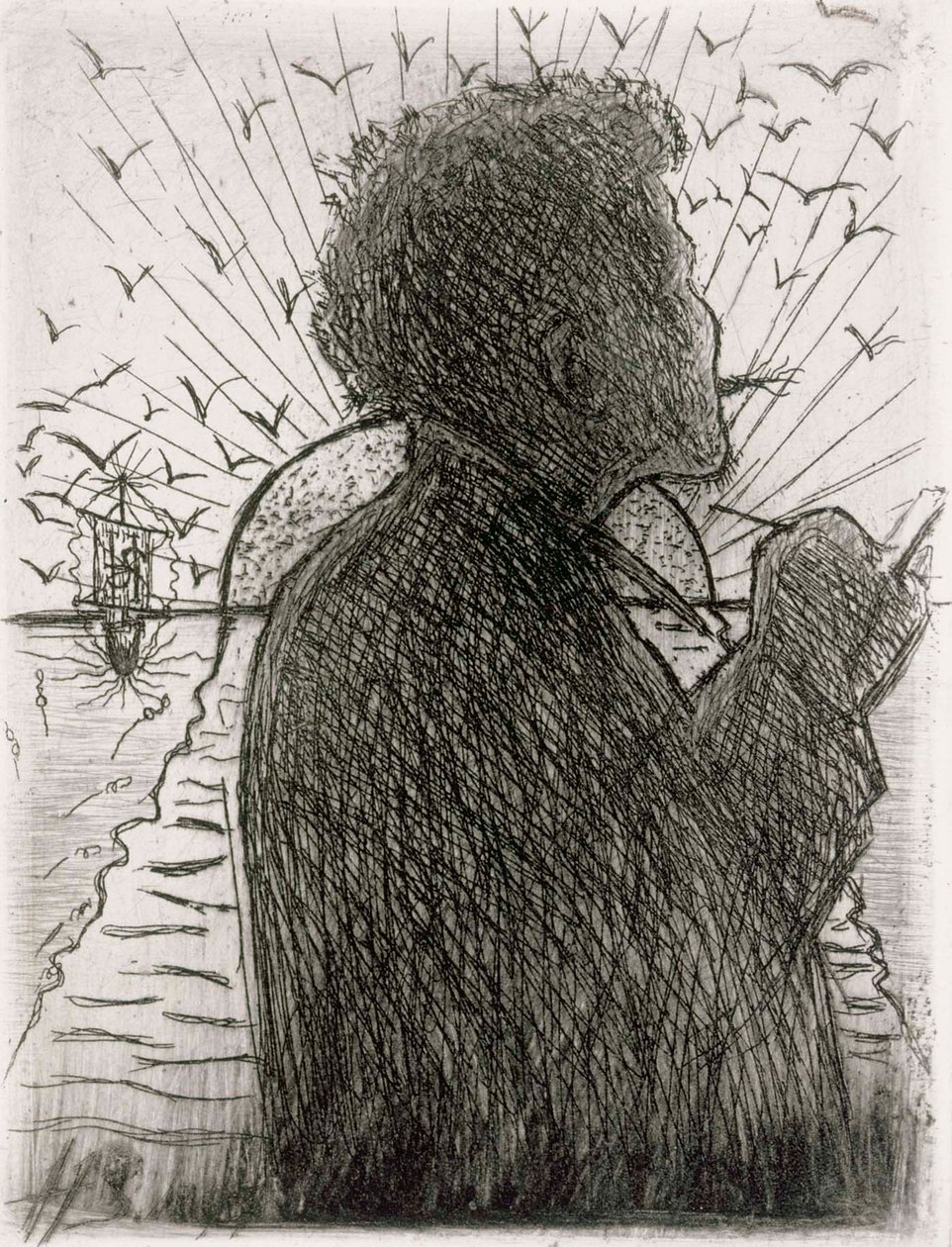 Self-Portrait I by Hugo Simberg