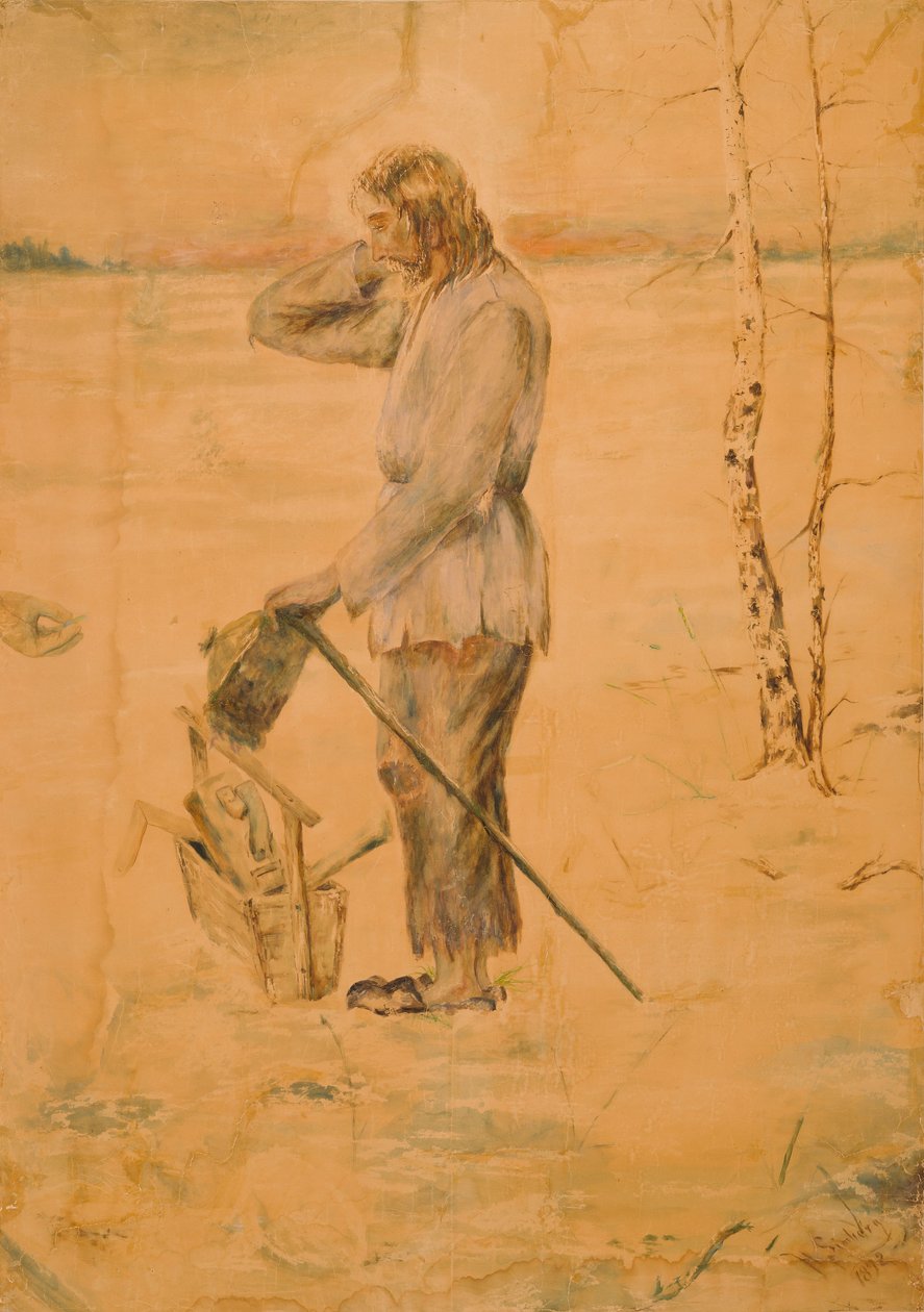 The Mystery of the Carpenter by Hugo Simberg