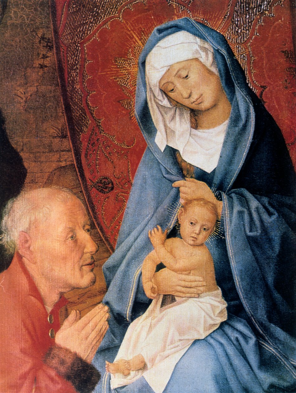 The Adoration of the Magi (detail) by Hugo van der Goes
