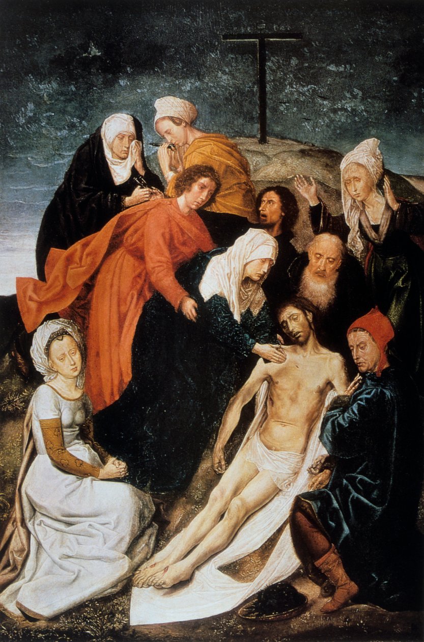 The Lamentation by Hugo van der Goes