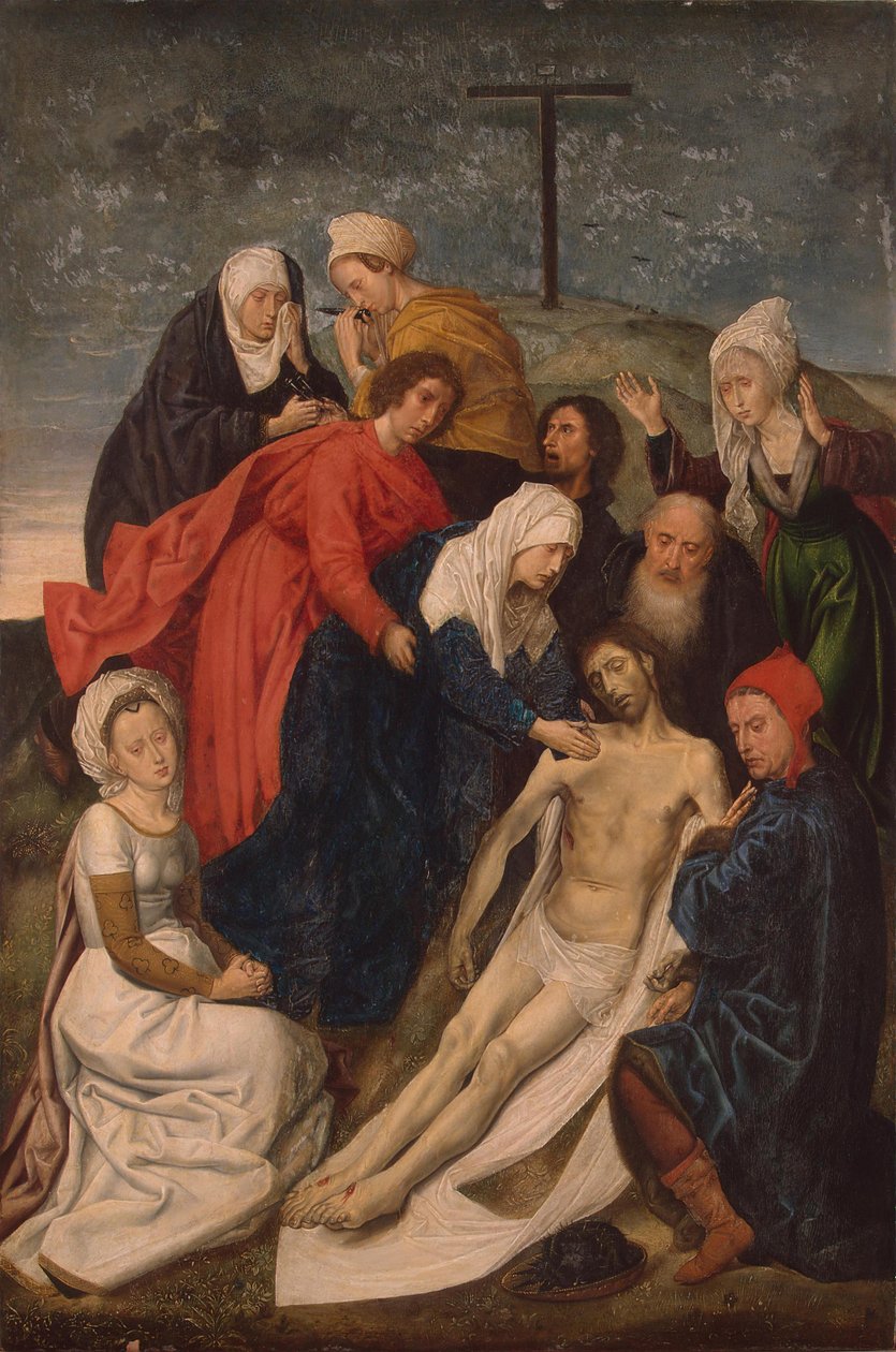 The Lamentation Over the Dead Christ by Hugo van der Goes