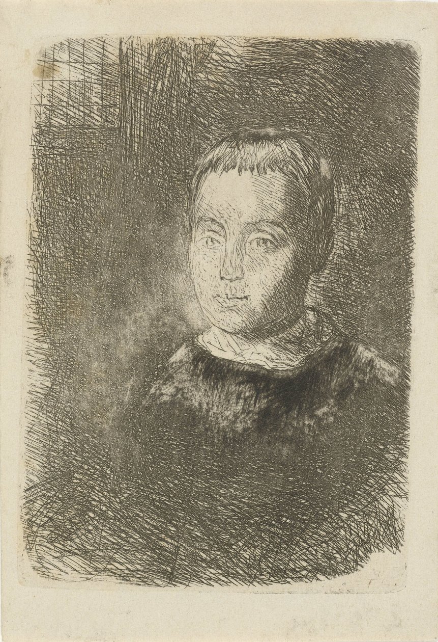 Portrait of a Boy by Huib van Hove Bz