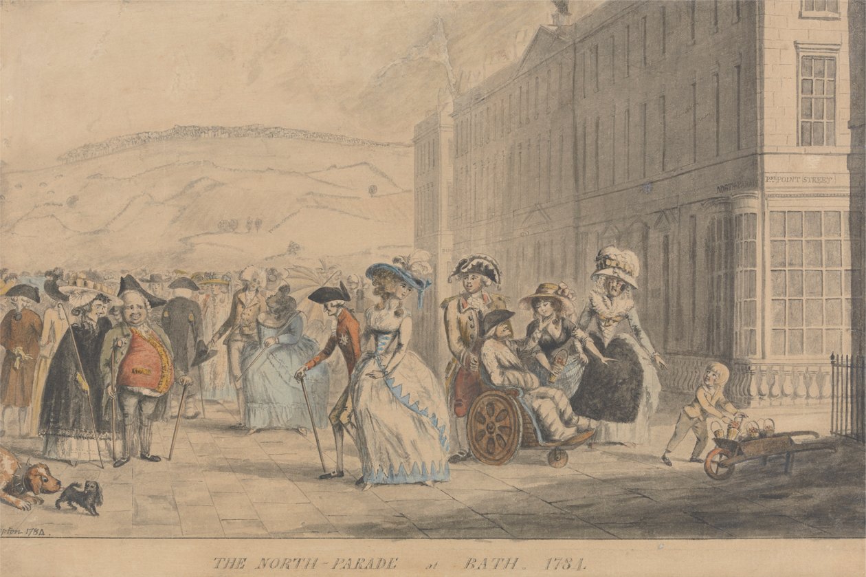 North Parade, Bath by Humphrey Repton