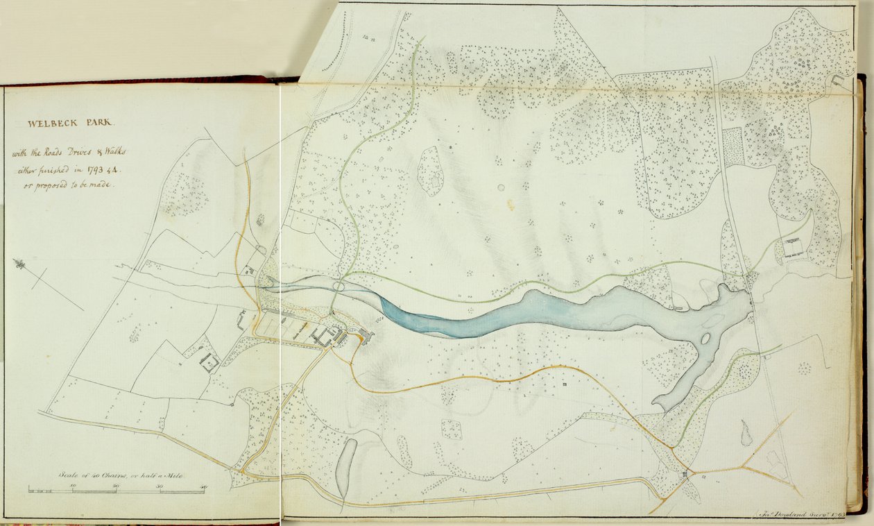 Red Book: Welbeck by Humphry Repton