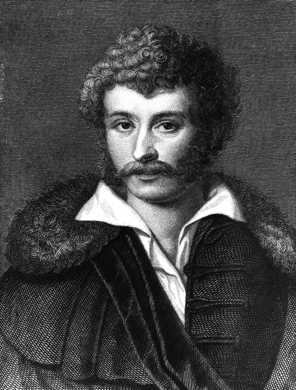 Karoly Kisfaludy, frontispiece to his Minden Munkai, published in 1893 by Hungarian School