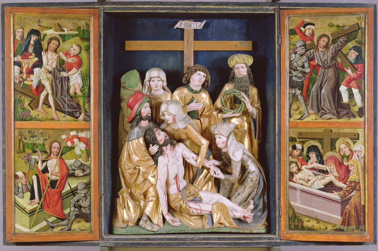 Passion Altar, Janosret, 1480-90 by Hungarian School
