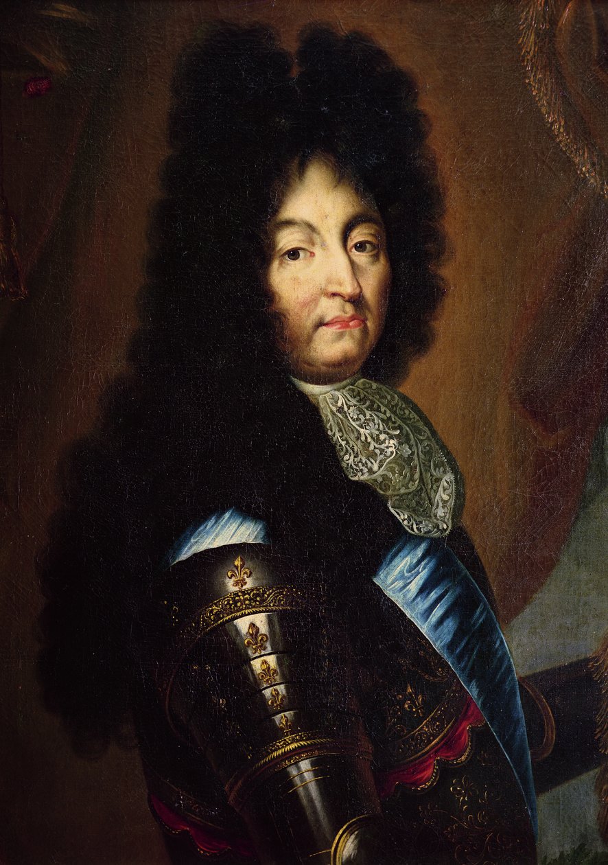Louis XIV (1638-1715) by Hyacinthe Francois Rigaud