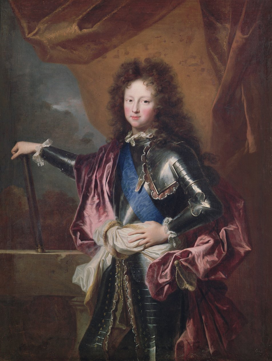 Portrait of Philippe II (1674-1723) Duke of Chartres as a Boy by Hyacinthe Francois Rigaud