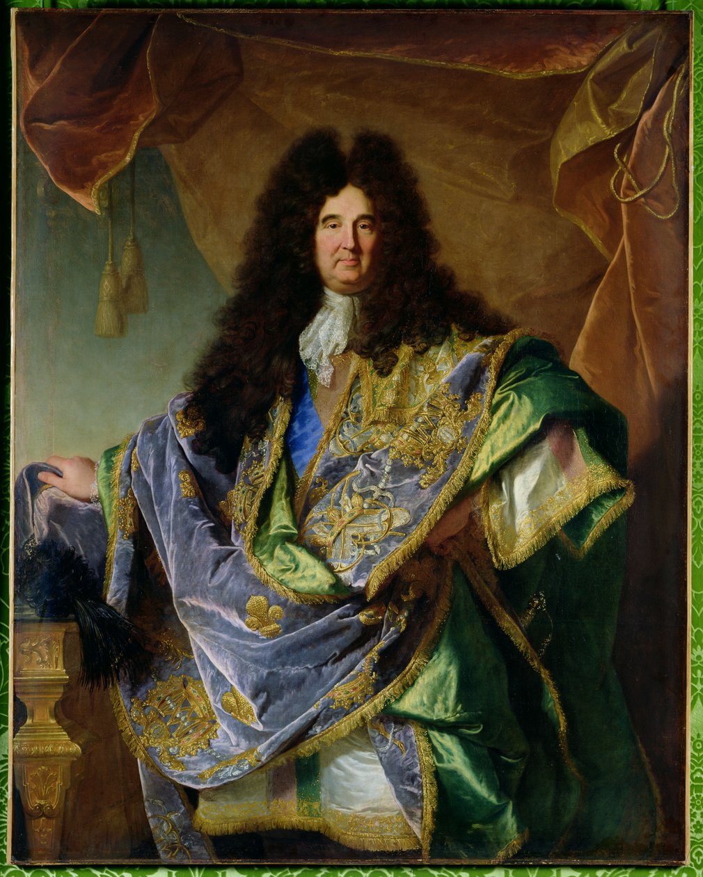 Portrait of Philippe de Courcillon, Marquis de Dangeau by Hyacinthe Francois Rigaud