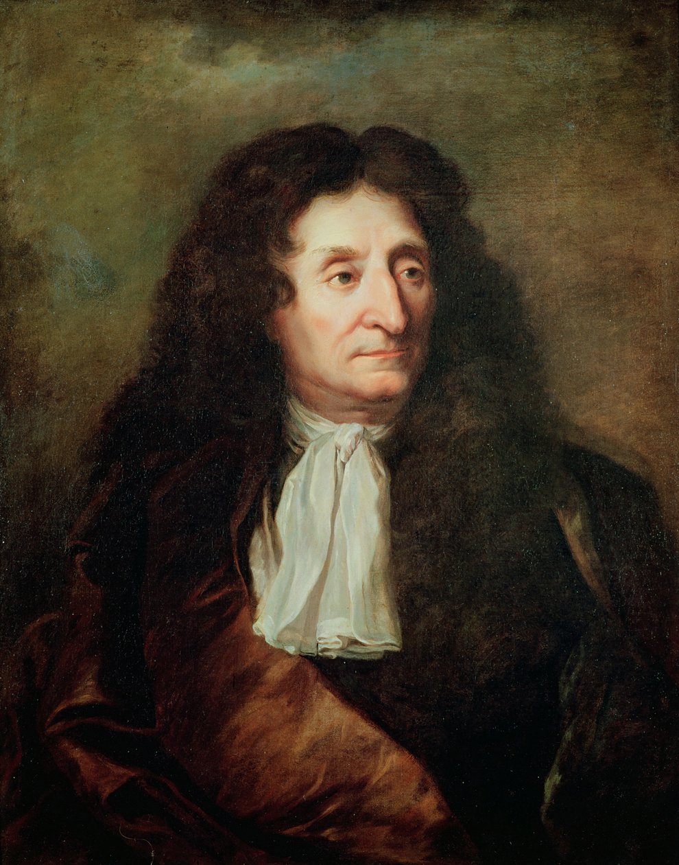 Jean de la Fontaine by Hyacinthe Francois Rigaud