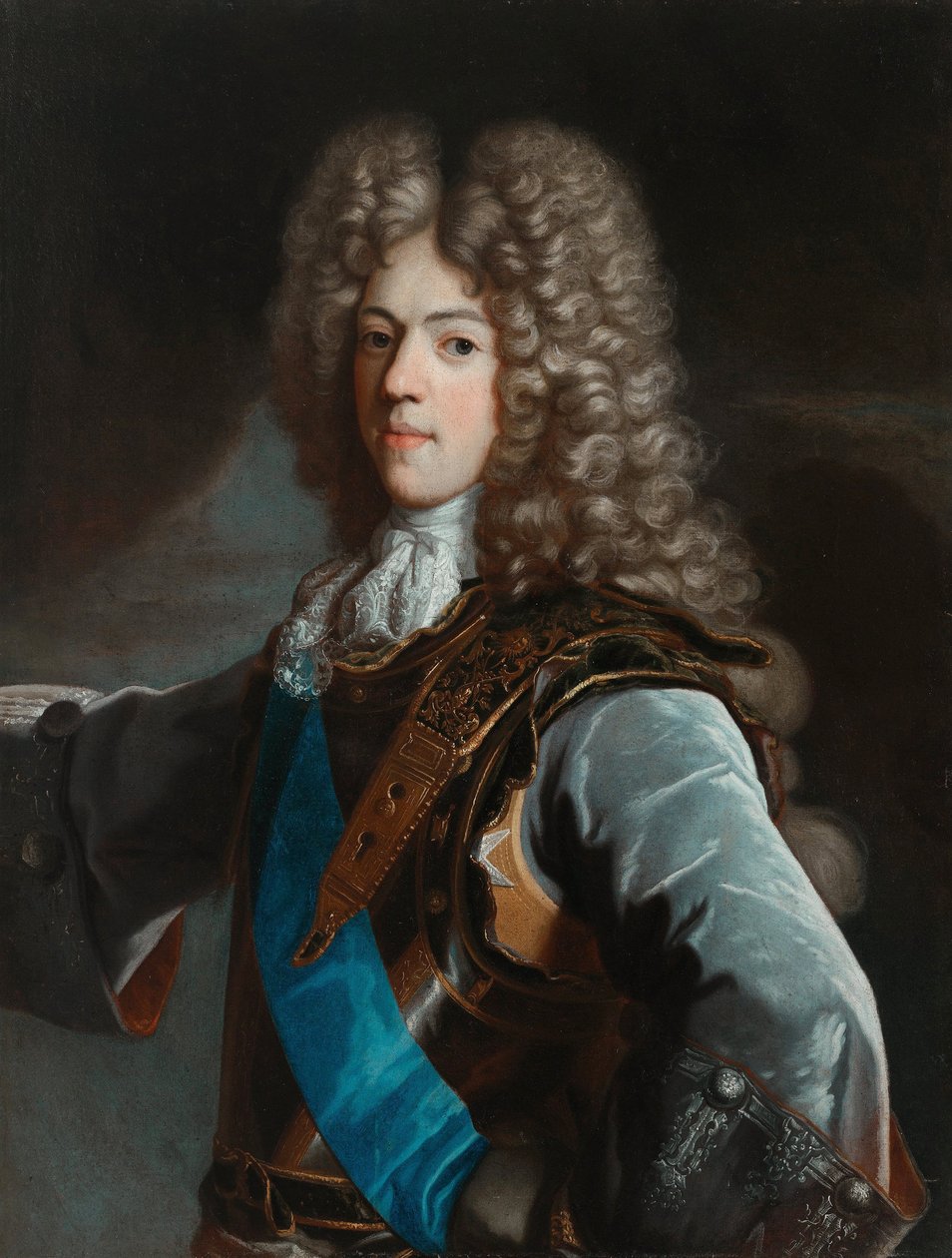 Portrait of Konstanty Wladyslaw Sobieski (1680-1726) by Hyacinthe (circle of) Rigaud