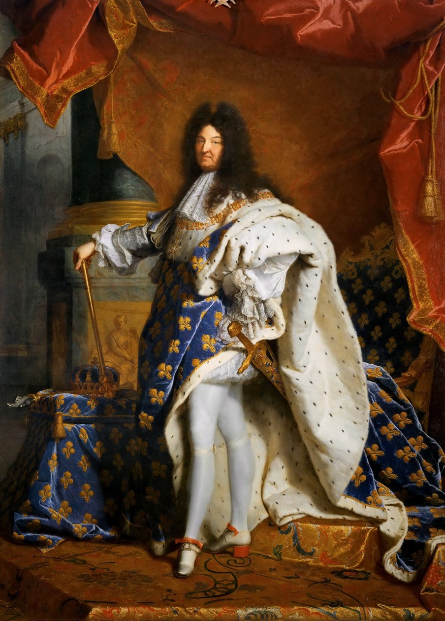 Louis XIV, King of France 1638-1715, 1701 by Hyacinthe François Honoré Rigaud