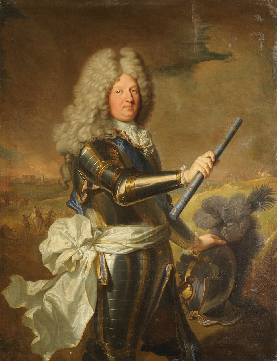 Louis de France, Dauphin 1661-1711, Known as the Grand Dauphin, 1688 by Hyacinthe François Honoré Rigaud