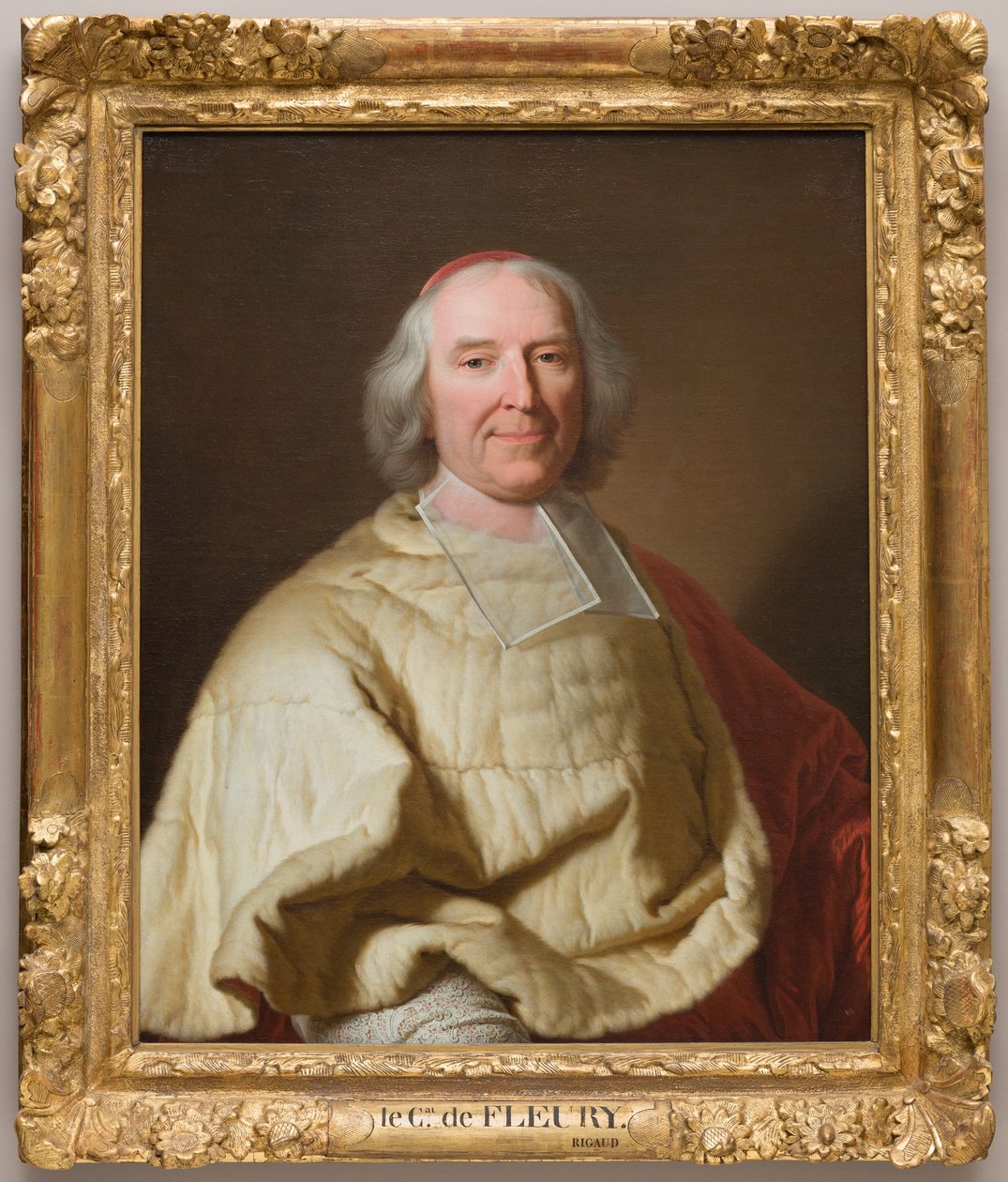 Cardinal Andre Hercule de Fleury by Hyacinthe Rigaud