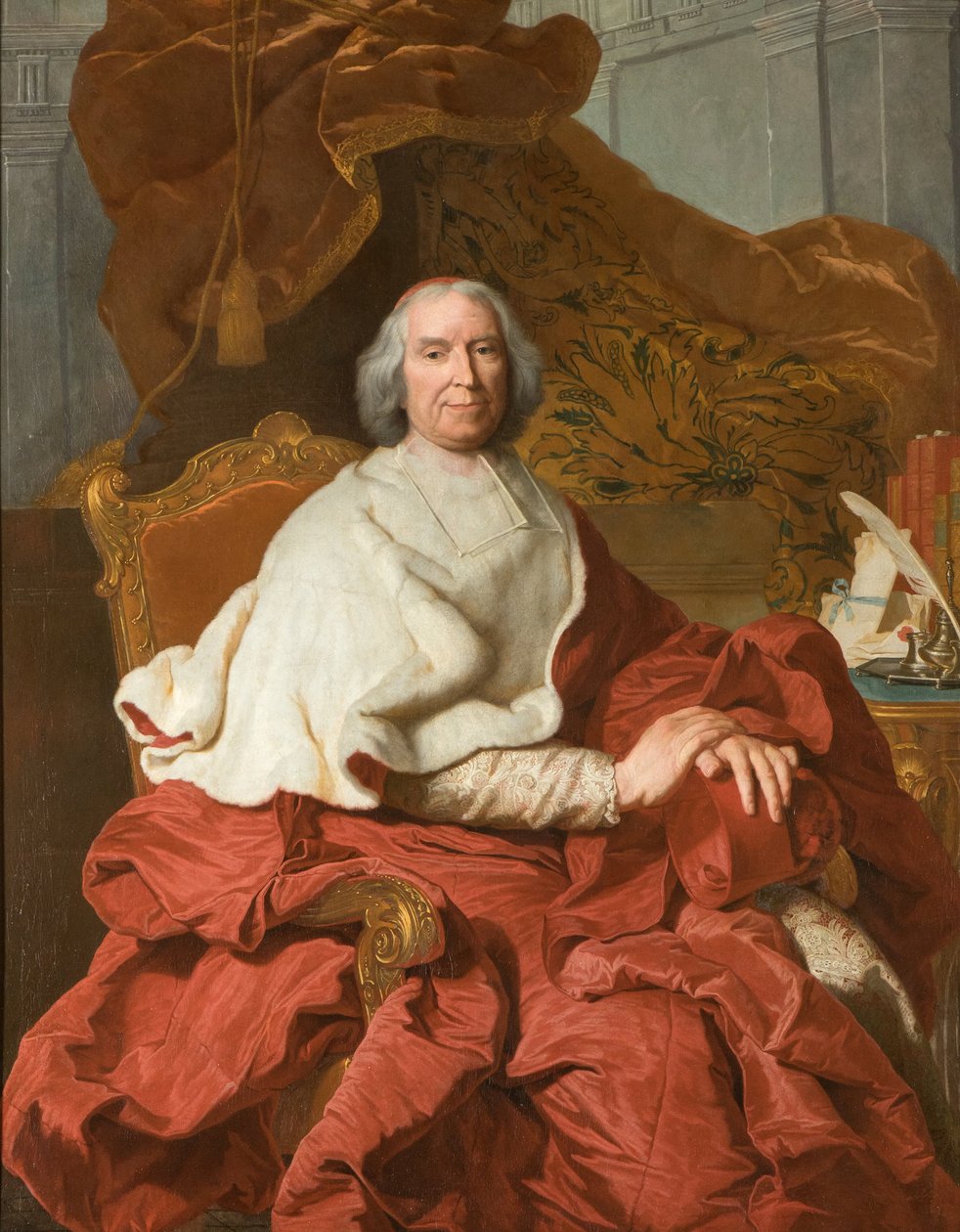 Cardinal de Fleury by Hyacinthe Rigaud