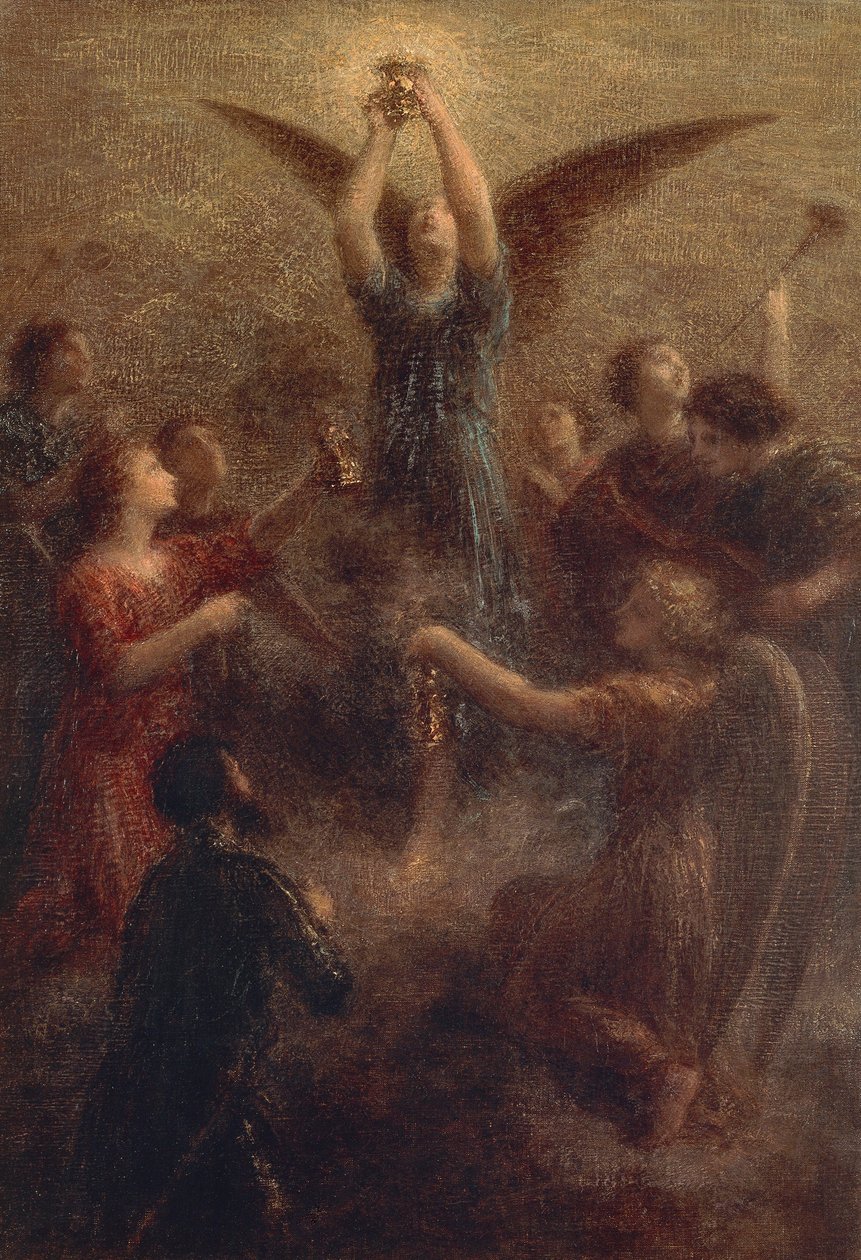 Holy Grail by Ignace Henri Jean Fantin Latour
