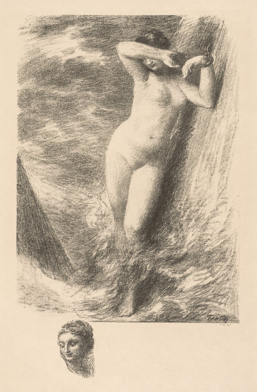 Andromeda, 1901 by Ignace Henri Jean Fantin Latour