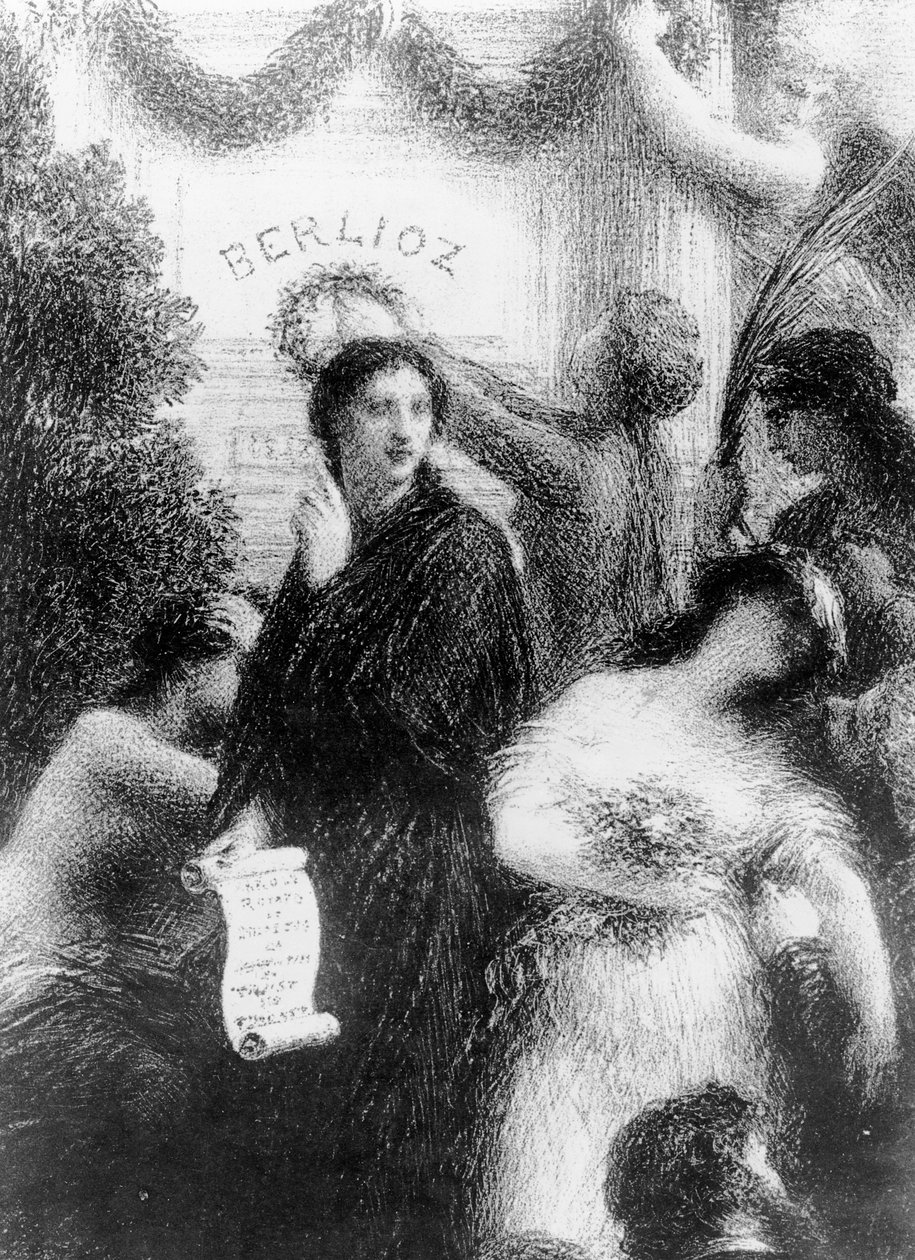Berlioz, or The Birthday by Ignace Henri Jean Fantin Latour