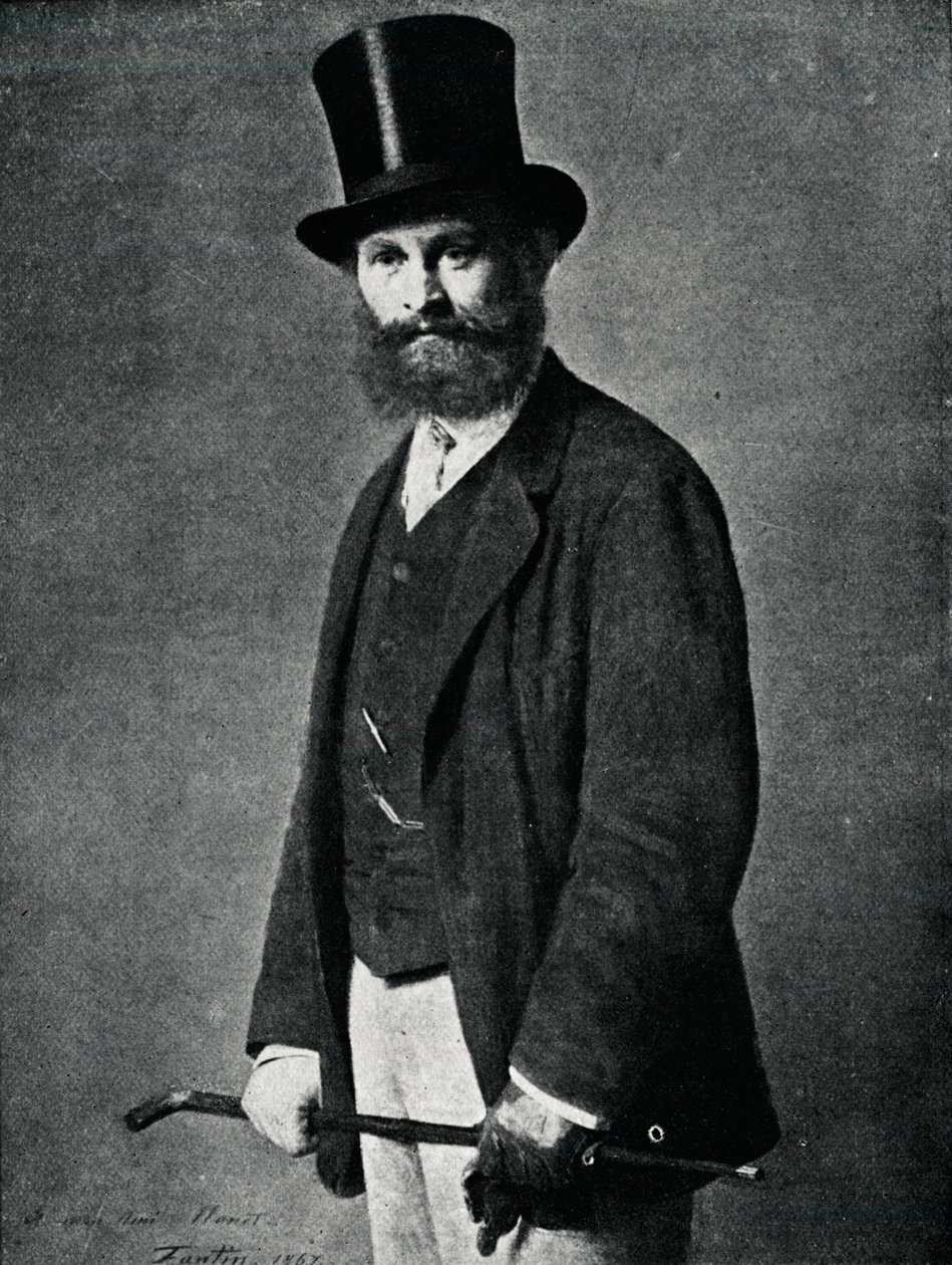 Edouard Manet. From the portrait by Fantin-Latour, 1901 by Ignace Henri Jean Fantin Latour