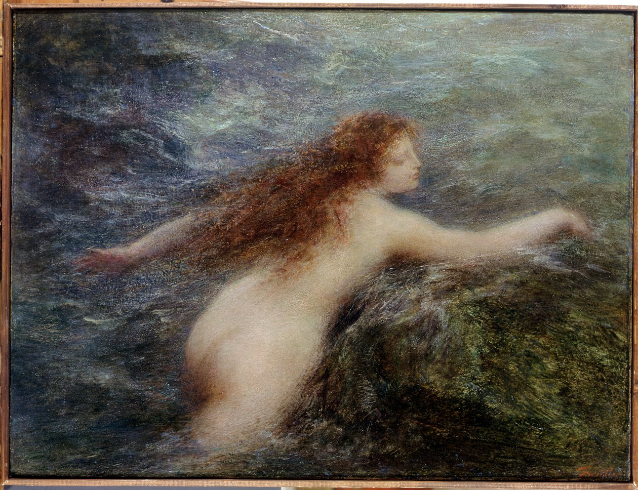Naiade by Ignace Henri Jean Fantin Latour