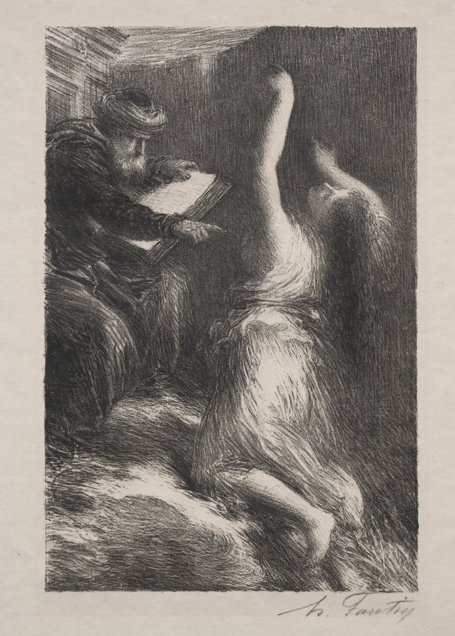 Parsival, Act II: Evocation of Kundry by Ignace Henri Jean Fantin Latour