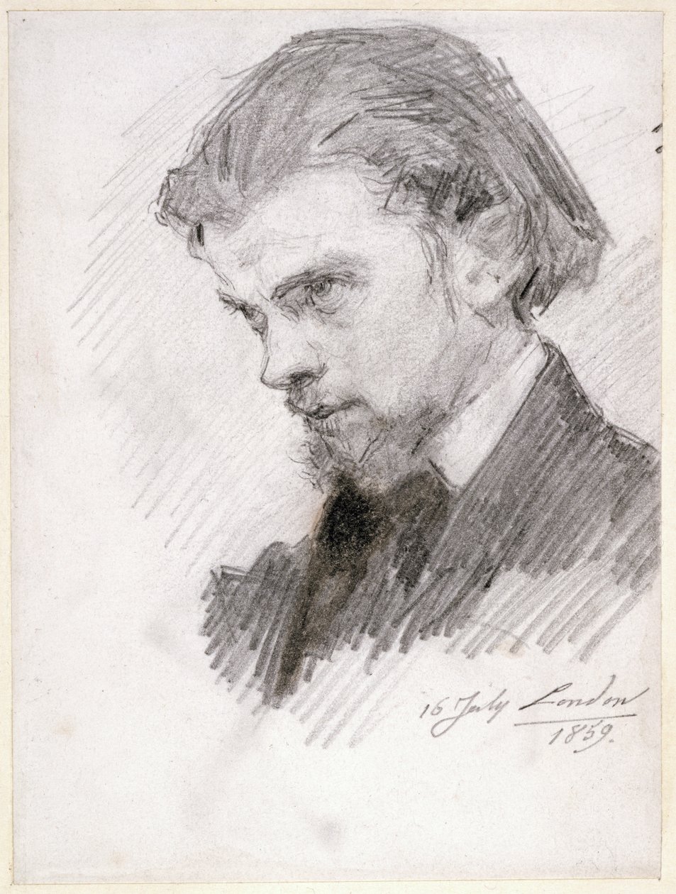 Self Portrait, 1859 by Ignace Henri Jean Fantin Latour