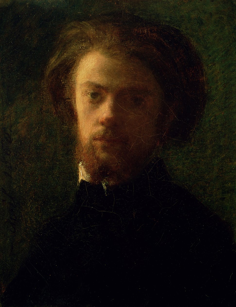 Self Portrait by Ignace Henri Jean Fantin Latour